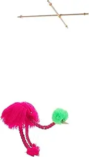 BESPORTBLE Interactive Plush Animal Marionette Puppet Fluffy Ostrich for Engaging Craft Plaything Vibrant for Parent Interaction and Puppet Shows