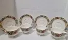 Royal Doulton Everyday Jacobean Set of 4 Cups and 4 Saucers Multicolor Flowers