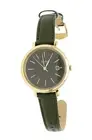 Fossil 2510 Womens Jacqueline Solar-Powered Olive Eco Leather Watch 36 mm