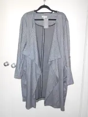 AUTOGRAPH BNWT Herringbone Waterfall Front Jacket Ladies Plus Size 16 RRP $84*