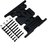 1:10 RC Crawler Center Gearbox Base Plate for SCX10 Modification, Black