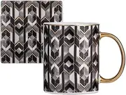 [Ashdene] Decadence Mug & Coaster Set - Noir