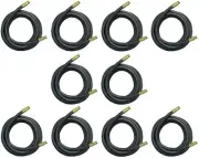 (10) pack Apache 98398342 1/2" x 144" 3,500 psi 100R2AT OAL M&M Hydraulic Hoses