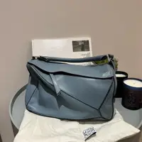 在飛比找PopChill優惠-[二手] Loewe puzzle bag small 霧霾