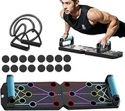 Pushup Board | Exercise Board for Home Gym | Workout Equipment for Home Gym, Multi-Functional Pushup Stands System