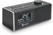 Richter Wake DAB+ FM Digital Alarm Clock Radio, Black