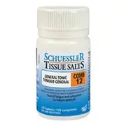Martin & Pleasance North America Schuessler Tissue Salts Comb 12 General Tonic, 125 Tabs