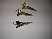 New Three (3) Custom Glide Wing Ice Fishing Baits-Assorted Colors