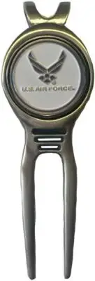 Divot Repair Tool with Double-Sided Magnetic Ball Marker - Best Divot Fixer