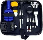 [Generic] 30Pcs/Set Watch Repair Tool Kit Case Opener Remover Screwdriver Spring Bar Watchband Link Pin Wristwatch Repair Tool Set