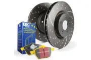EBC Brakes S5KF1703 S5 Kits Yellowstuff And GD Rotors Fits 09-18 CC Passat
