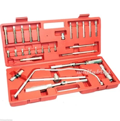 30pc Special Tool Set Damper Pulley Holding Wrench Bits 4 VW Passat Jetta Audi