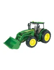 [John Deere] Big Farm Tractor w/ Loader/Lights/Sound Kids/Interactive Toy/Fun 1:16