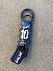 XM Regular Tangle Free Leash Clear Blue/purple 10