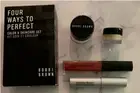 BOBBI BROWN 4pc Set: Eye Base, Face Base, Mascara, Crushed Oil Lip Gloss New