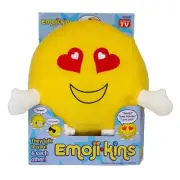 AS SEEN ON TV,EMOJI-KINS "LOVE YA",ELECTRONIC TALKING PLUSH FIGURE New In Box
