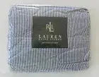 Ralph Lauren RaRe VinTage UNIVERSITY STRIPE CLASSIC QUEEN Size Bed Flat Sheet BN