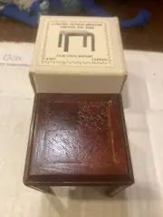 CONCORD DOLLHOUSE "MUSEUM QUALITY" PARSONS END TABLE #4309, M/OB, NICE!