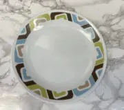 Corelle Squared pattern luncheon- 8.5” plate NEW