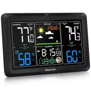 Weather Station Wireless Indoor Outdoor, Indoor Outdoor Thermometer Wireless,...