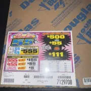Pull tab tickets - Rocking 55’s - P