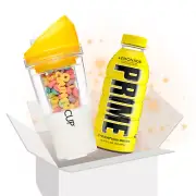 Crunch Cup Prime Hydration Sports Drink Sunshine Pack Gift Box Set Bundle