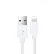 1M Lightning to USB-A Mini White Cable USP