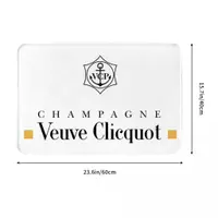 在飛比找蝦皮購物優惠-新款 Veuve Clicquot (1) 浴室法蘭絨地墊 