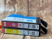 HP 902XL ink cartridges magenta yellow new