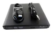 External USB 3.0 Blu-Ray Burner BD-RE Writer Drive UJ-260 DVDRW BD ROM Player