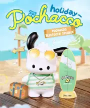 Official Sanrio Pochacco Dog Bluetooth Beach Party Speaker Surfboard Remote NEW