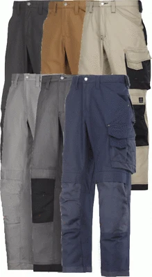 Snickers 3314 Canvas+ Craftsmen Kneepad Trousers