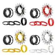 Steel Single Cog Fixed Gear Bike 17T Adapter 7-10s Hub