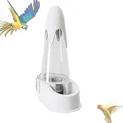 Bird Water Feeder - Automatic Hydration Waterer for Bird | Small Medium Breeds Pet Animals Drinking Waterer for Parrots, Lovebirds, Cockatiels, Budgies