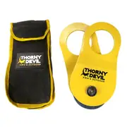 Thorny Devil 10000Kg Off-Road Snatch Block Load Distributing Tool w/ Storage Bag