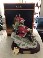 Flambro Emmett Kelly Jr Signature Coll. SPIRIT OF CHRISTMAS VIII 2x Signed