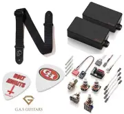 EMG GH Set Black Gary Holt 81 + 89R Humbucker Short Shaft Pots (EMG SKULL STRAP)