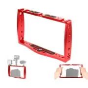 Diving Dual Handheld Grip Bracket Stabilizer Extension Phone Clamp Camera Rig Ca
