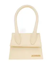 Jacquemus Le Chiquito Logo Lettering Mini Tote Bag One size Nude