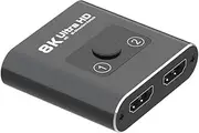 Fahgaer HD 8K 60Hz Bi-Direction Switch 1 in 2 Out -Compatible Splitter Video Distributor Splitter Dual Display for Laptop PC