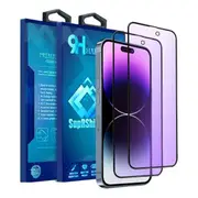 2X Matt Anti Blue For Apple iPhone 14 Pro MAX Tempered Glass Screen Protector Film