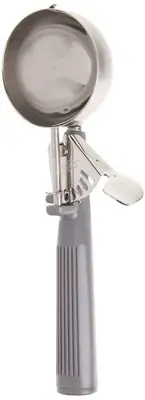 Ice Cream Disher with Gray Handle, Size 8