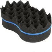 xinyee Wave Barber Hair Brush Sponge Tool Dreads Afro Locs Twist Curls Coil Braids