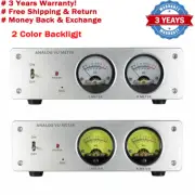 VU Meter Head Level Meter Aluminum Panel LED With Sound Control Driver Board DIY