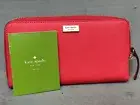 Kate Spade Neda Red Tri Fold Wallet Brand New With Tags