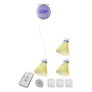 Enhance Your Badminton Technique with the Adjustable Auto Rebound Trainer