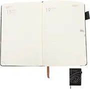 GARIOUANS Academic Planner Notebook Portable Daily Agenda with Elegant Design for Office School Travel Multi Function Work Diary for Scheduling Organizing