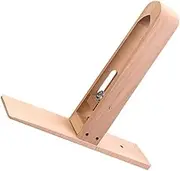 DIYEAH DIY Leather Craft Hand Tools Set Leather Bag Kit with Leather Stitching Tool Wood Table Horse Clamp for Sewing Repair