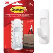 Command Large Utility Hook, White, 1 Hook, 2 Strips 17003ES Command 17003ES