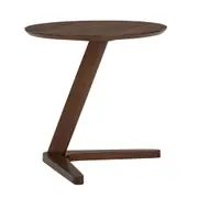 Modern Furniture TRIS Side Table 50x50cm Malaysian Oak- Walnut